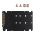 SATA M.2 SSD to 2.5“ SATA NVMe M.2 NGFF SSD to SFF-8639 Adapter Converter. 