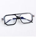 LOOMA Blue Light Filter Computer Glasses for Men & Women – UV400 Eye Protection Eyewear – Stylish Anti-Glare Oval Full Rim Frame – Screen Protection Glasses for Laptop, Mobile, Gaming & Office Use – Unisex Eyewear. 