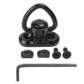 1PCS M-LOK MLOK Quick Release Sling Mount Push Button QD Sling Swivel Adaptor. 