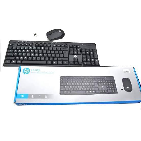 HP WIRELESS KEYBOARD MOUSE COMBO CS700