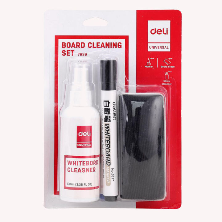 Whiteboard Cleaner Board Cleaning Set 7839