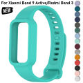 New specials Silicone strap For xiaomi Smart band 9 active strap smart watches accessories Bracelet For Redmi Band 3 strap xiaomi watch cover. 
