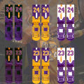 No23 No24 LA James KB LBJ Basketball Player Sports Towel Socks With Analog Numbers Los Angeles Team Twenty Three Four Shots. 