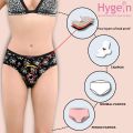 (Hygein: Largest Variety of Periods Care products) Leak Proof Medium Absorbent 4 Layered, No Wet Feelings Period Panty, Period Underwear, Period Brief - Premium Quality and Comfortable. 