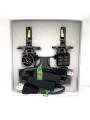 H4 Bugatti B65 Pro Max LED Headlights 400Watts 40000Lumens - 6500k White - Most Powerful LED. 