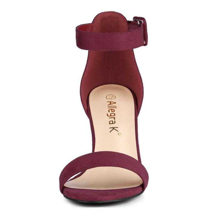 Women%20Fashion%20Maroon%20Block%20Heels%20Sandals%20Comfortable%20and%20Stylish%20for%20Any%20Occasion%20Luxury%20Style%20Office%20Wear%20Party,%20Weeding,%20Bridal%20-%20Image%204