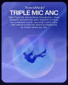 Audionic® Trance 100 Wireless Headphones | Bluetooth 5.4 | ANC Noise Cancelling | Gaming Mode 50ms | 60Hrs Playtime | AUX Support. 