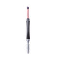 Dual Ended Angled Eyebrow Brush and Spoolie Brush Eyelash Brushes with Cover SUPER BABY. 