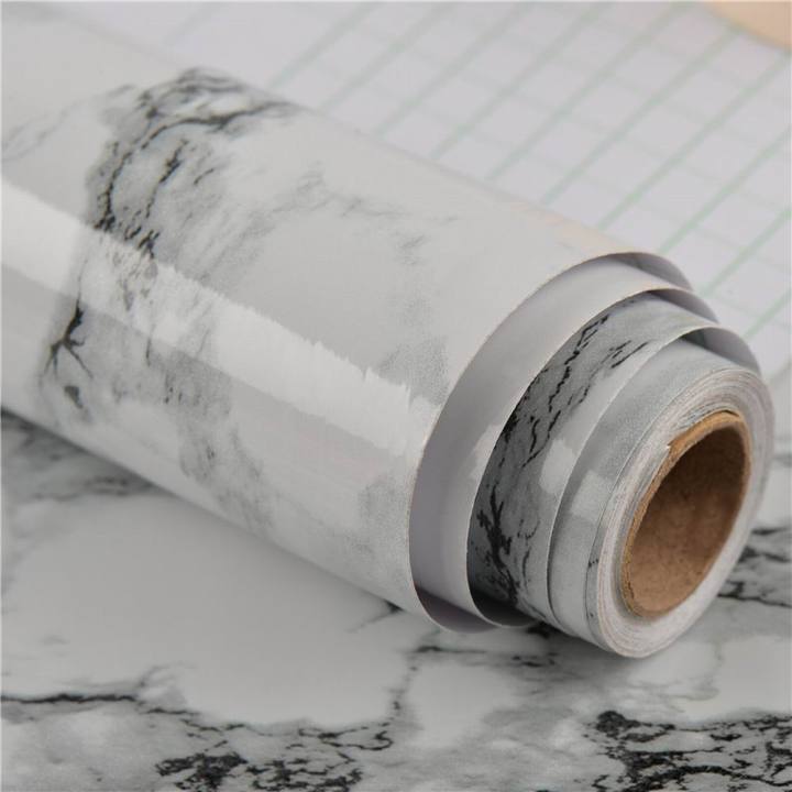 Self%20Adhesive%20Marble%20Design%20Furniture%20Stickers%20PVC%20Wallpaper%20Cabinets%20Gloss%20Film%20Vinyl%20-%2060x200%20cm%20-%20Image%202