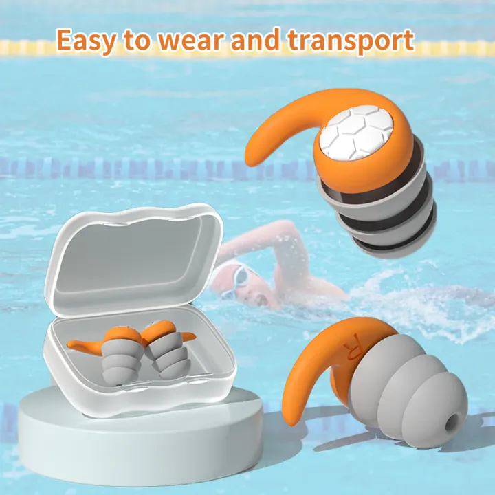 MeterMall%20Swimming%20Earplugs%20Water-proof%20Reusable%20Silicone%20Comfortable%20Ear%20Plugs%20For%20Showers%20Sleeping%20Surfing%20Other%20Water%20Sports%20-%20Image%206