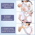 Baby Carrier Ergonomic Baby Sling Strap Adjustable 3D Mesh Baby Carrier Shoulder Straps Newborn Wrap Strap Nursing Baby Sling Breathable Cradle Cuddle me Carrier Shoulder Toddler Carrier to Newborn Infant & Toddler of 3 to 18 Month Backpack. 