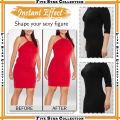 Women Shapewear Tummy Control Seamless Half Body Shaper Slimming Bodysuit Bamboo Body Shaper. 