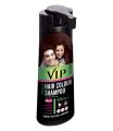 VIP Hair Colour Shampoo Dark Brown Hair Color Shampoo, 180ml For Women And Men - Dark Brown Hair In 15 Mins. 
