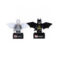 Pack of 2 - Batman Building Blocks - Black & White. 