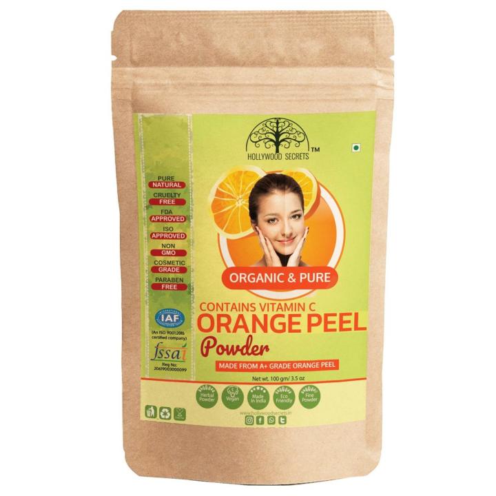 Pure Orange Peel Edible Powder