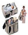 3 In 1 Baby Cot Travel Bag Diaper Bag Portable Bag. 