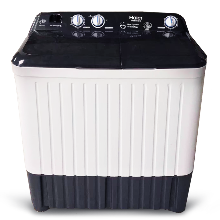 Haier 8 Kg- Twin Tub Semi Automatic Washing Machine- HWM 80 CS - 10 Years Brand Warranty