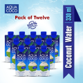 Aqua Coco 100% Natural Coconut Water (12pcs of 330ml). 