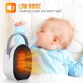 Portable Fan Heating  Electric Héater with 1200W/600W Heating Modes, Portable Heaters for Home Low Energy 3 Timing Settings, Tip-Over and Overheat Protection, Space Small Heaters for Room Bedroom Office. 