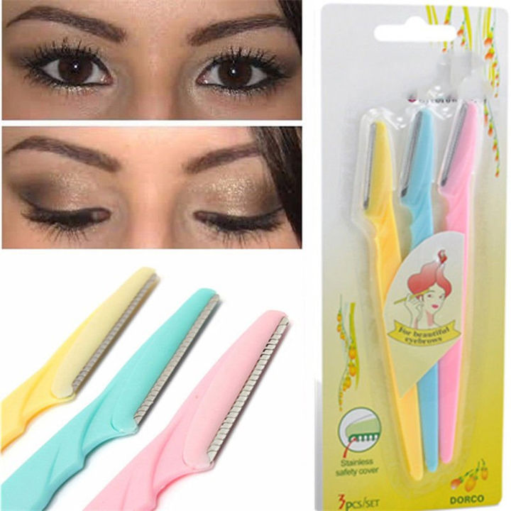 Chargeable Flawless 2 in 1 Eye Brow And Facial Hair Remover Machine,