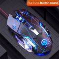 G15 Mechanical Wired Gaming USB Mouse 6-Button Mute 3600DPI Luminous Macro E-sports PUBG FPS Game Mice for Laptop PC. 
