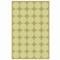 5 Sheet/set 25mm DIY Stickers Colorful Writing Round Sticker Labels Dot Blank Self-adhesive Circle Paper Tag. 