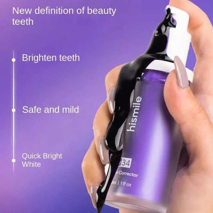 Hismile%20V34%20Purple%20Toothpaste%20%E2%80%93%20Colour%20Corrector%20&%20Teeth%20Whitening%20Booster%20for%20Yellow%20Stains%20(30ml)%20-%20Image%203