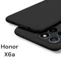 Honor X6a Mobile Phone Case Soft Sandstone Slim Matte Back Cover. 