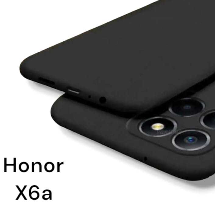 Honor X6a Mobile Phone Case Soft Sandstone Slim Matte Back Cover