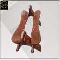 WOODEN GOLD- Camel Seat Stool-CAMEL SADDLE STOOL WITH LEATHER CUSHION-ROSEWOOD AND LEATHER CAMEL SADDLE STOOLS. 