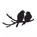 Maliq Products Decorative Butterfly Wooden Wall Shelf for Home Decor Candlestick Holder. 