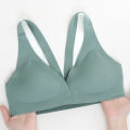 Women Bra Front Button Summer Invisible Seamless Bra. 