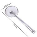 2PCS -Oil Frying Spoon 2 in 1 Oil Fryer Filter Clip Oil Tongs Strainer Chimta, Kitchen Food Strainer Tongs for Fried Food, Stainless Steel Kitchen Tong. 
