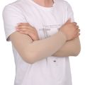 1pc Forearm Tattoo Cover Up Compression Sleeves Skin Color Concealer Cycling Sports Sun Protection Elastic Long Sleeves. 