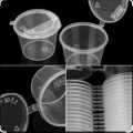 Disposable Dip Sauce Containers with Lid 50pcs 30ml 1oz. 