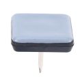 20Pcs Chair Glides Furniture Sliders PTFE Easy Moving Pads Square with Feet Protector for Hardwood Floor. 