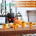 Halloween Skull Cup Spooky Skull Cups Perfect for Halloween Decor Versatile Drinkware less Than Reusable Skull Cup. 