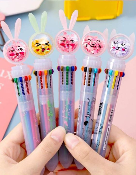 Hello Kitty 10-1 Color Pen Imported Quality