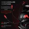 Gaming Headphones with Microphone for Nintendo Switch PS5 PS4 PC BLUE Gaming Headsets Over Ear Noise Canceling Mic Wired Mode for Xbox PC. 