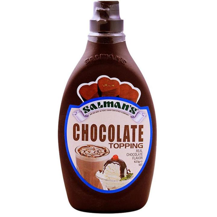 Salmans Chocolate Topping Syrup 623gm