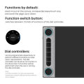 HUION Inspiroy Dial 2 Bluetooth Wireless Graphics Drawing Tablet with Dual Dials Bundle with Artist Glove for Digital Art, Animation and Graphics Design. 