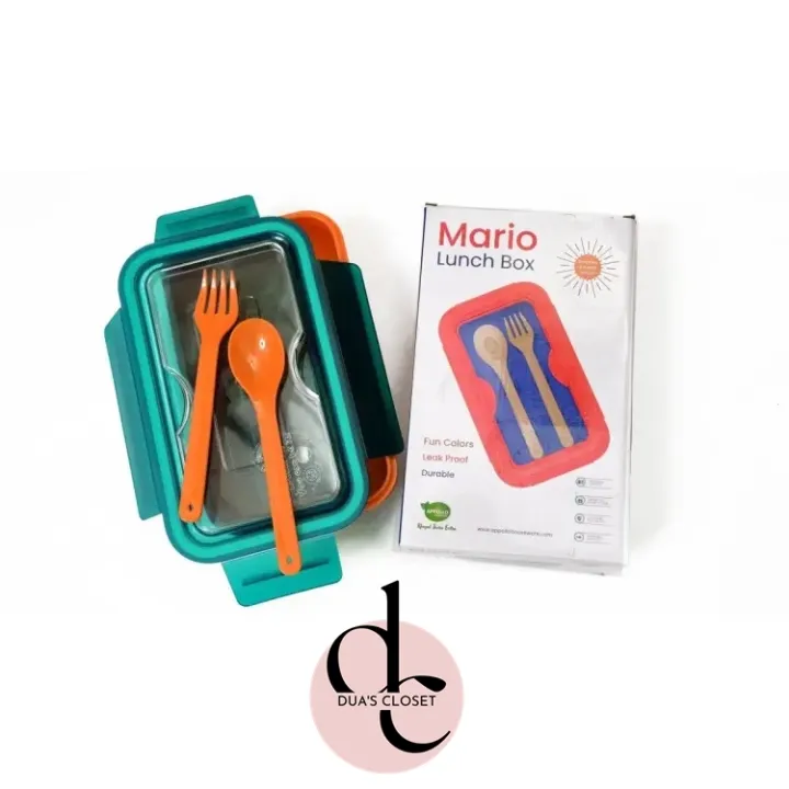 Mario%20Lunch%20Box%20with%20Two%20Compartments%20for%20School%20Students,%20Office%20Use,%20Travel%20Friendly%20comes%20with%20Fork%20&%20Spoon%20-%20850ml%20-%20Image%203