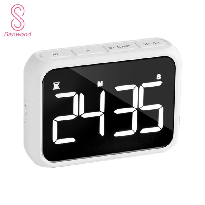 Digital Timer Long Endurance LED Digital Sleep Stopwatch Clock