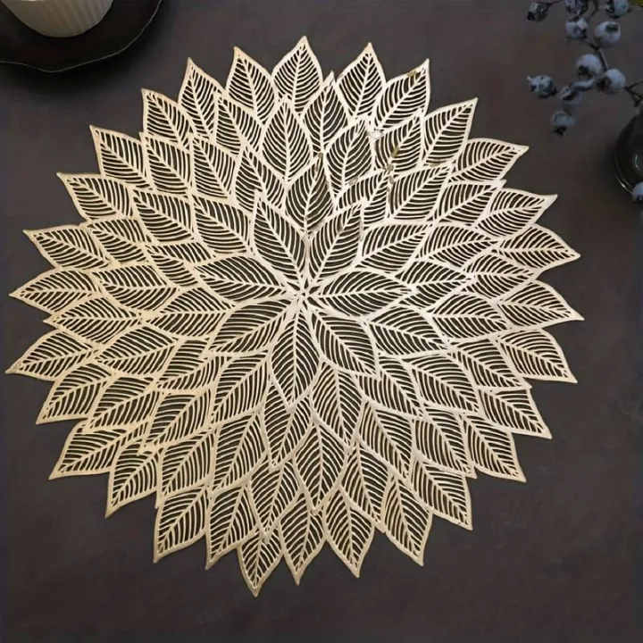 2/4/6%20Hibiscus%20Flower%20Table%20Mat%20PVC%20Insulated%20Hollow%20Placemat%20Kitchen%20Dining%20Table%20Mat%20Coaster%20Cup%20Pad%20HomeTable%20Mats%20Wipeable%20Vinyl%20Place%20Mat%20for%20Holiday%20Wedding%20Dinner%20Table%20Decoration%20Mat%20-%20Image%202