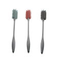 1Pcs Multi Purpose Kitchen Supplies Silicone Long Handle Milk Bottle Brush 3Colors for Household Cup Scrubber Cleaning Tool. 