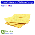 Soldering Iron Bit/Tip Cleaning Sponge Cleaner High Temperature Enduring Cleaner Sponge For Electric Welding Soldering Iron Tip By Electrica. 