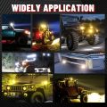 HJG Owl Spot Light For Bike Car Jeeps Motorcycle White Yellow + Flash Led Headlight 1 Pcx - 3 Functions. 