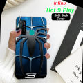 Infinix Hot 9 Play Pouch Cover - Spider - 2Gud Soft Case Cover. 