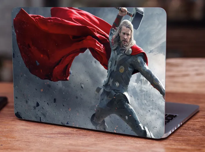 hammer%20chris%20hemsworth%20thor%202%20Laptop%20Skin%20Vinyl%20Sticker%20Decal,%2013%2013.3%2014.6%2015%2015.4%2015.6%20inch%20Laptop%20Skin%20Sticker%20Cover%20For%20All%20Laptop%20-%20Image%203