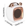 Imported Mini Electric Fan Heater For Indoor Use / High Quality Table Fan Heater. 
